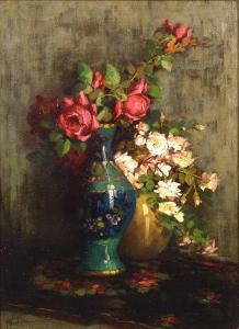 WOODMAN Florence 1900-1900,Still Life with Roses,Skinner US 2007-07-19