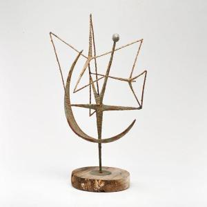 WOODMAN JEAN 1924,Abstract tabletop sculpture,Rago Arts and Auction Center US 2014-09-14