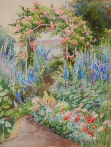 WOODRUFF FANNIE 1800-1900,Garden Pathway,Rachel Davis US 2018-04-21