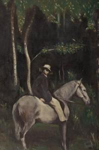 WOODS Raymond E 1931,THE HORSEMAN BY THE WOODS,McTear's GB 2012-10-25
