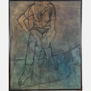 WOODS Tony 1940-2017,Seated Woman,1967,Gray's Auctioneers US 2020-08-26