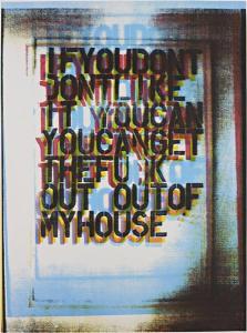 WOOL Christopher 1955,My House II,2000,Phillips, De Pury & Luxembourg US 2011-06-28