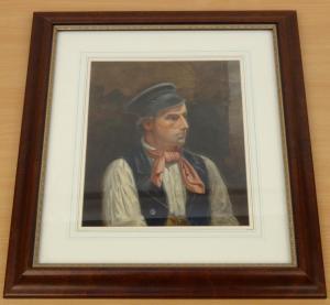 WOOLEY Harry 1882,A gentleman wearing a hat,Eastbourne GB 2015-11-14