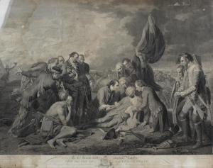WOOLLETT William 1735-1785,Death of General Wolfe,18th century,Fellows & Sons GB 2017-08-08