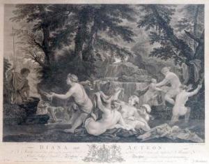 WOOLLETT William 1735-1785,Diane et Actéon,1764,Pillon FR 2013-01-27