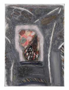 WOONG KIM 1944,Black Interior No. 7,1991,Christie's GB 2011-09-14