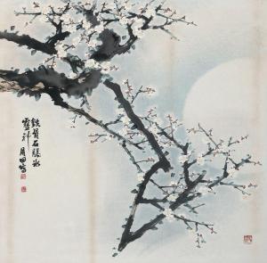 WOOSUNG Chang 1912-2005,Plum Blossom at Night,Seoul Auction KR 2010-12-14