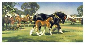 WOOTTON Frank 1911-1998,Horse Show,1982,Ro Gallery US 2024-02-07