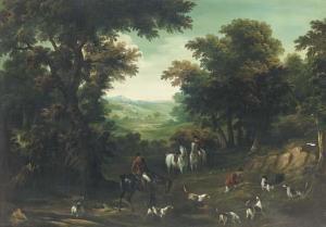 WOOTTON John 1686-1764,A hunting party at a covert,Christie's GB 2004-11-18