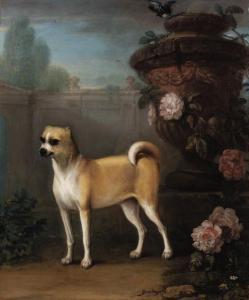 WOOTTON John 1686-1764,A pug beside a classical urn,1739,Christie's GB 1999-05-28