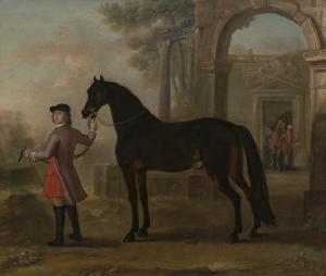 WOOTTON John 1686-1764,The Earl of Cork and Orrery's horse, Nobby, held b,1752,Christie's 2023-07-06