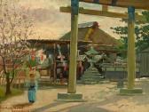 WORES Theodore 1860-1939,A Wayside Tavern,1895,Bonhams GB 2020-10-13