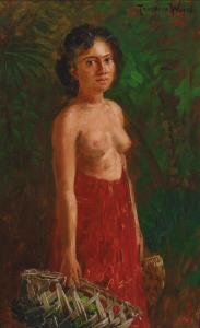 WORES Theodore 1860-1939,Fruit seller, Samoa,1902,Bonhams GB 2018-08-07