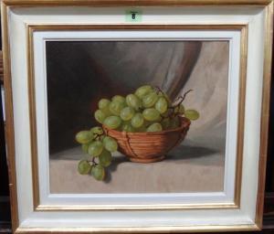 WORLEY Neale 1962,Still life of grapes,2010,Bellmans Fine Art Auctioneers GB 2018-06-19