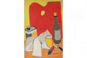 WORMSER Henri 1909,Still life,1955,Boldon GB 2015-03-04