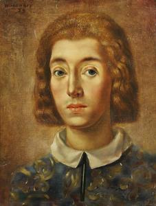 WORONOFF VLADIMIR 1902-1980,Portrait of a Young Man,1929,Shapiro Auctions US 2011-04-16