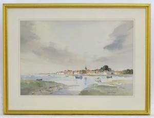 WORSDALE John,Old Bosham, A West Sussex village harbour scene wi,Claydon Auctioneers 2020-11-16