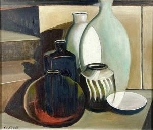 WORSDELL Guy 1908-1978,Untitled (Five Vases and a Bowl),David Lay GB 2022-11-03