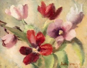 WORSWICK Julia 1903-1976,Tulipes,1935,Millon & Associés FR 2022-02-15
