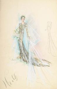 WORTH Charles Frederick 1835-1895,Wedding dress designs,Bonhams GB 2004-03-23