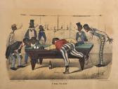 WORTH Thomas B 1834-1917,"Two to Go!", a Game of Billiards,20th Century,John Nicholson GB 2020-06-12