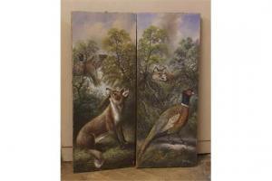 WORTHINGTON A 1800-1900,Fox and Pheasant,Peter Wilson GB 2015-11-12