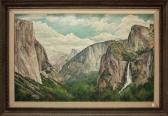 WORTHINGTON SACKETT Elizabeth,Yosemite Panorama,Clars Auction Gallery US 2009-07-12