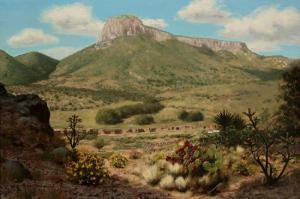 WORTHMAN Harry,El Capitan in the Guadalupe Mountains National Par,1960,Weschler's 2009-12-05