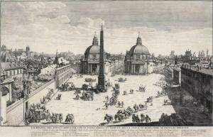 WOUTERS Gomar 1649,La Piazza del Popolo...,1692,Schmidt Kunstauktionen Dresden DE 2021-06-19