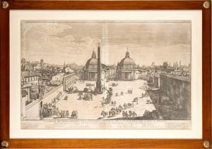 WOUTERS Gomar 1649,La Piazza del Popolo abbellita con li nuovi Edific,Bertolami Fine Arts 2024-02-20