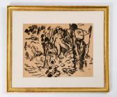 WOUTERS Rik 1882-1916,Personages in het bos,1913,The Romantic Agony BE 2017-11-24