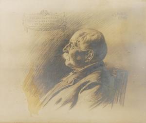 Wróblewski Ignacy 1858-1953,Portret Feliksa Hr. Czackiego,1909,Rempex PL 2016-04-16