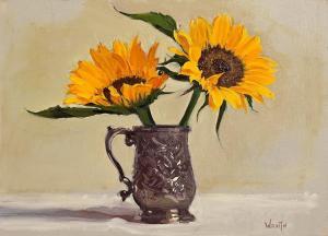 WRAITH ROBBIE 1952,Still Life with Sunflowers,Morgan O'Driscoll IE 2024-01-29