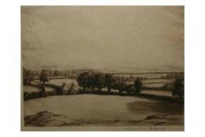 WRENCH ARTHUR EDWIN 1895,An Ayrshire Landscape,1927,Keys GB 2015-05-08