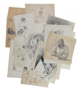 WRIGHT Don 1938-2007,Figure Studies,Neal Auction Company US 2023-05-25