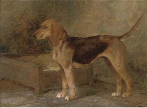 WRIGHT George 1860-1942,A prize foxhound,Christie's GB 2006-06-08