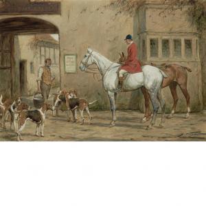 WRIGHT George W 1834-1934,At the Stable,William Doyle US 2015-01-28
