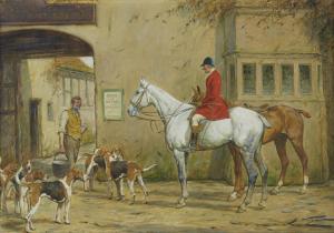 WRIGHT George W 1834-1934,At the stable,Bonhams GB 2014-11-05