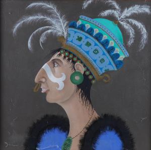 WRIGHT john 1900-1900,A tribal man,Bellmans Fine Art Auctioneers GB 2023-02-21