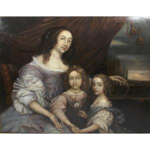 WRIGHT John Michael,family portrait group depicting Mary Villiers, Duc,Fellows & Sons 2022-03-15