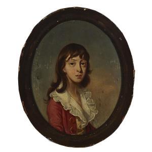 WRIGHT Joseph 1756-1793,PAIR OF FAMILY PORTRAITS OF YOUNG BOYS,Waddington's CA 2016-02-25