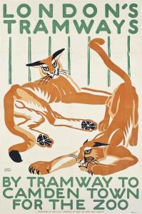 WRIGHT Mary L,BY TRAMWAY TO CAMDEN TOWN FOR THE ZOO,1924,Christie's GB 2015-06-04