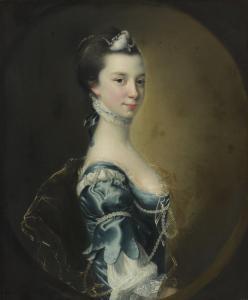 WRIGHT OF DERBY Joseph 1734-1797,PORTRAIT OF A YOUNG LADY,Sotheby's GB 2017-01-25