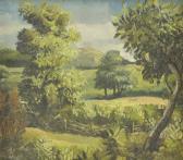 WRIGHT Tom 1900-1900,A WOODED LANDESCAPE,1954,Sworders GB 2016-04-12