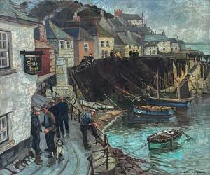 WRIGHTSON Isabel 1890-1950,Mousehole,David Lay GB 2025-04-10