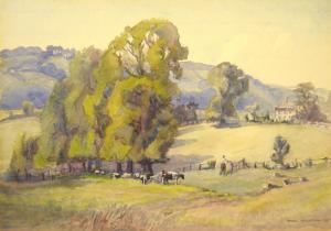 WRIGHTSON Isobel 1890-1950,Arundel Park from Burpham,Bellmans Fine Art Auctioneers GB 2017-07-11