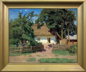 WROBLEWSKY Konstantin Haritonov 1868-1939,Cottage,Agra-Art PL 2015-03-22