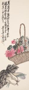 Wu Changshuo 1844-1927,Autumn Flowers and Vegetables,1924,Bonhams GB 2023-12-02