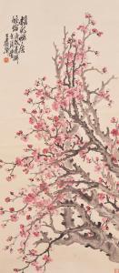 Wu Changshuo 1844-1927,Plum Blossoms,1910,Bonhams GB 2024-04-17
