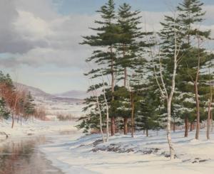 WUERMER Carl 1900-1983,Winter Landscape,William Doyle US 2022-06-14